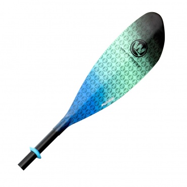 Wilderness Sytems Pungo Fibreglass Paddle in Galaxy Colour Way (Blue Green with a pattern)