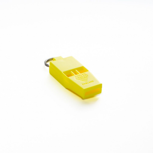 Slim line Day Glo Yellow whistle Model 636