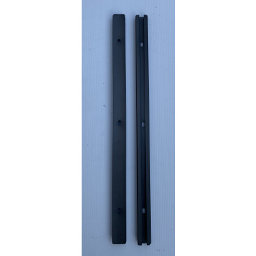 Pair of Surge Rails 32cm showing top and bottom view