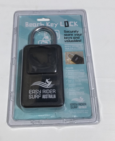 easy rider surf beach key lock in packaging