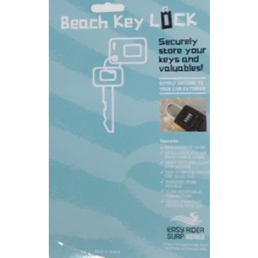 easy rider surf beach key lock packaging front