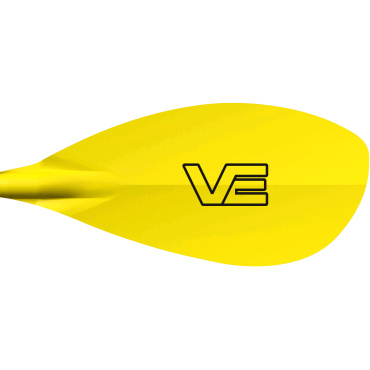 VE-paddles Flyte Yellow Fibreglass Blade Detail
