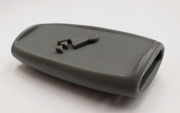 Picture of the Grey Plastic Handle on a plain background