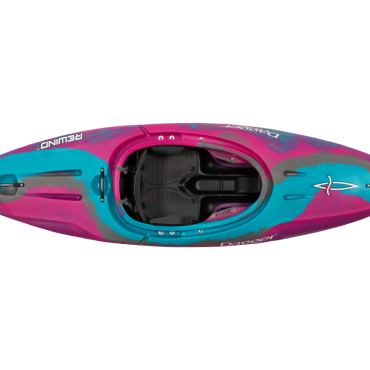 Top View of Dagger Aurora Extra Small Kid's Kayak. The Colour is Aurora