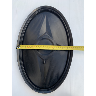 Surge Oval Hatch Roto with measure showing width