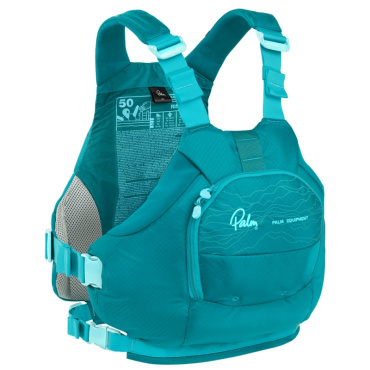 Palm Riff PFD Front View Teal Colour