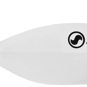 Picture of a single Right Hand Paddle Blade for the White version of the swell gemini paddle also includes the joiner