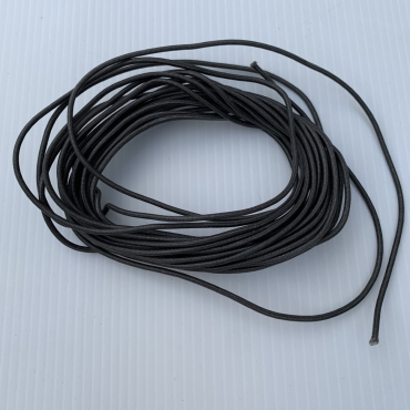 Loosely coiled length 3.3 metre of 1/16th diameter spectra rudder cord