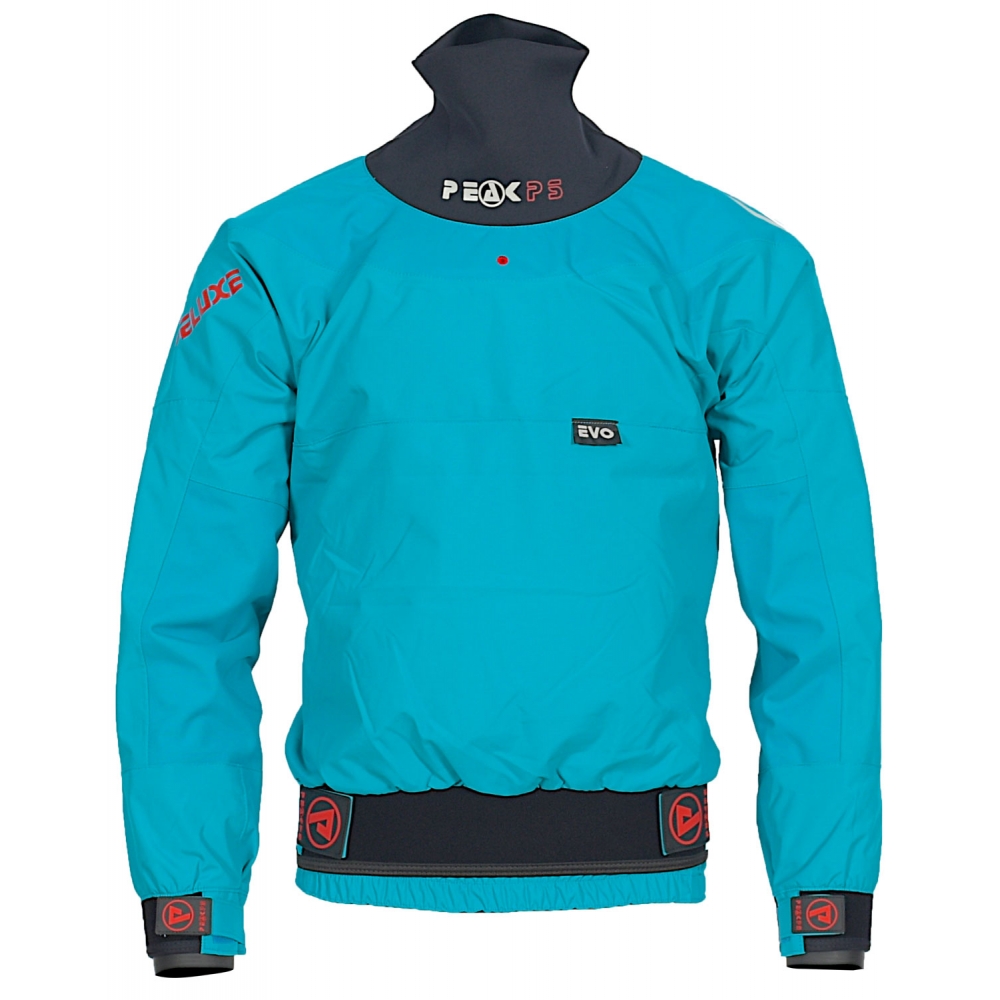 Peak Paddlesports Deluxe 2.5 Paddling Cag (Jacket) Blue Colour way front view