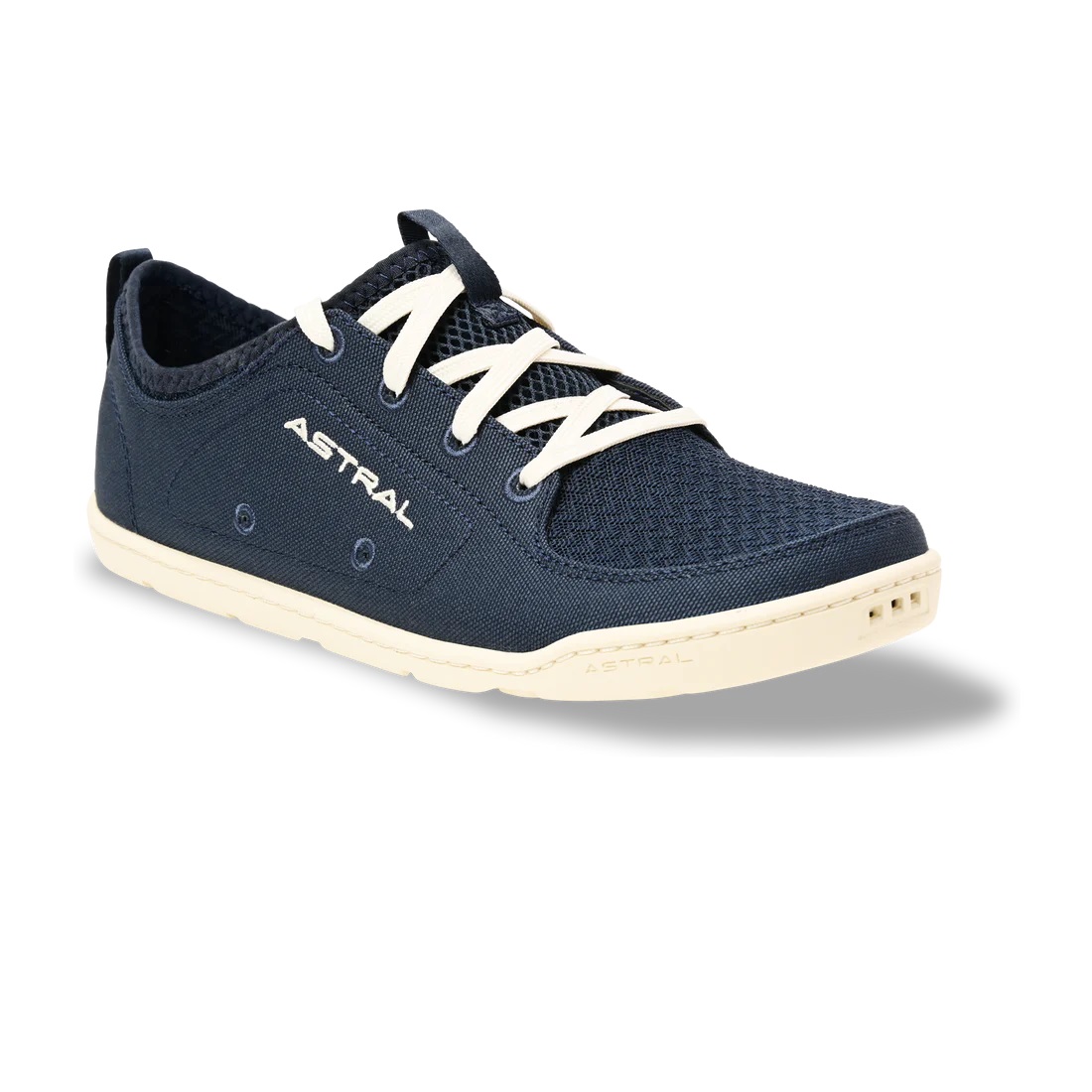 Astral Footwear Loyak Womens Navy White Angle top front view