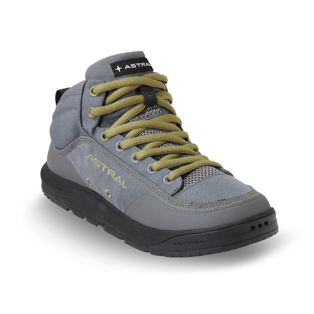 Astral Shoes Rassler 2.0 Driftwood Grey (or Gray) Top Quarter Side view